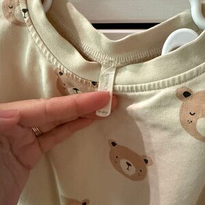 Quincy Mae Bear Bubble Romper